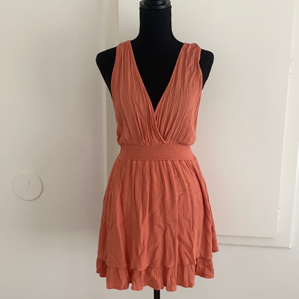 V-Neck Sun Dress • M • Forever 21